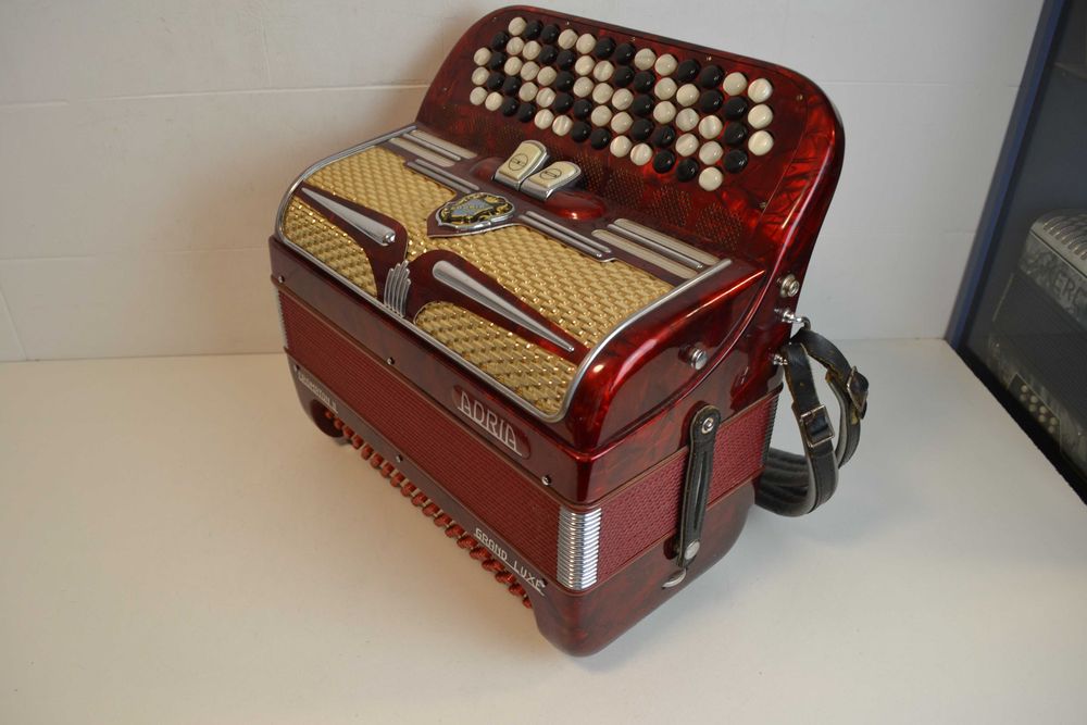 Acordeao Adria Cromton Grand Lux 2 Voz,N . 362