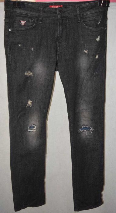 Jeansy z dziurami Guess 32 męskie