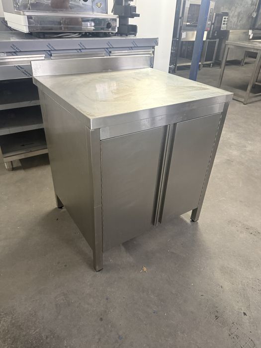 Louceiro armario mesa de trabalho bancada inox