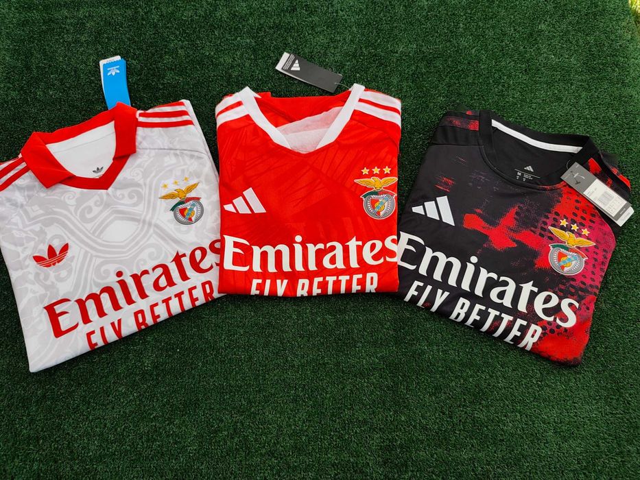 Camisola Benfica Principal e Alternativa 26-27