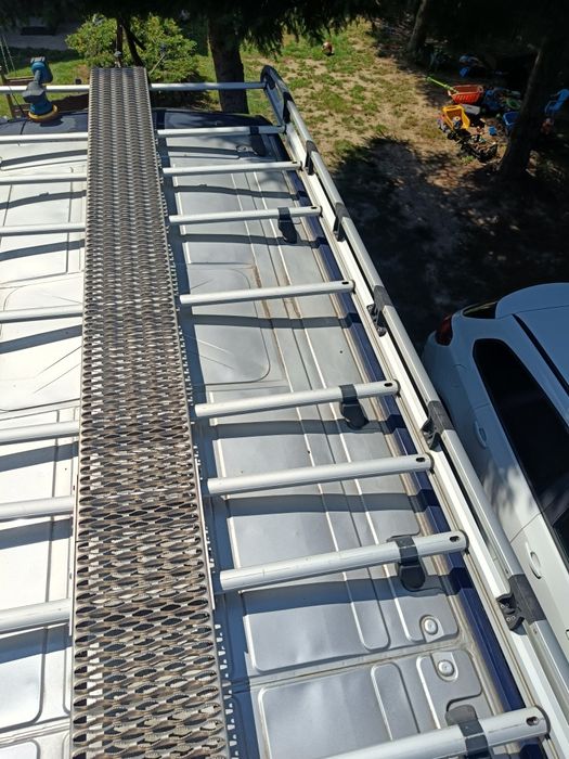 Platforma, bagażnik dachowy z rolką Ford Transit