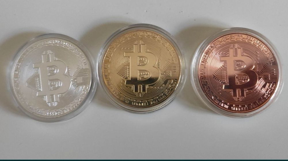 3 moedas bitcoin comemorativas oeiras
