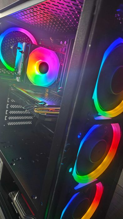 Komputer gamingowy RTX 3060-RX 6600XT/Intel Core i7/16GB/SSDHDDm.2 1TB