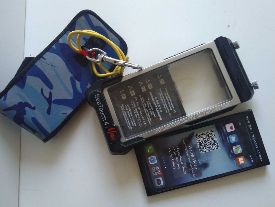 Obudowa podwodna Divevolk SeaTouch 4 Max –testowa jak nowa BIG ZESTAW