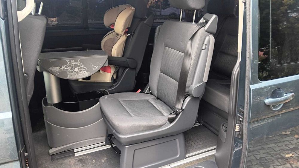 Volkswagen Multivan 2.5TDI 174KM  Webasto 7-osobowy 2004 Stan Idealny