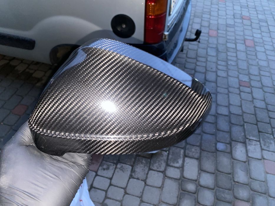 Накладка на дзеркало carbon карбон audi a4 a5 s4 s5 b9 f5 8w rs4 rs5
