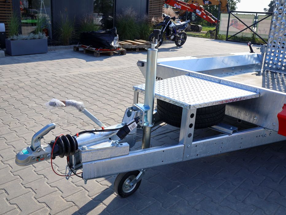 Nowa przyczepa do przewozu minikoparki Temared BUILDER 3 2615/2 S 2,7T