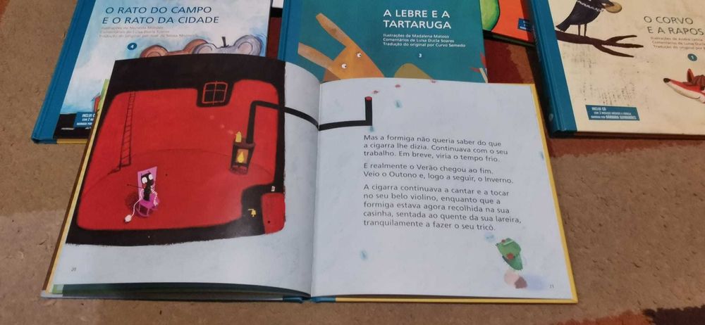 Coleção "Fábulas de La Fontaine"