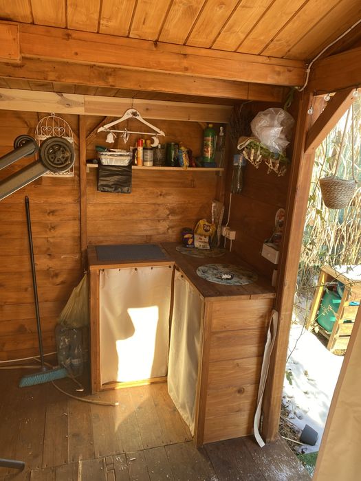 Domek letniskowy mobilny ocieplony 4x6m z tarasem