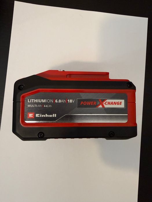 Bateria 4–6Ah + Carregador 6A - Starter Kit EINHELL 18V