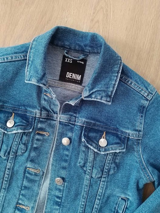 Sinsay jeansowa katana dżinsowa kurtka 32 XXS