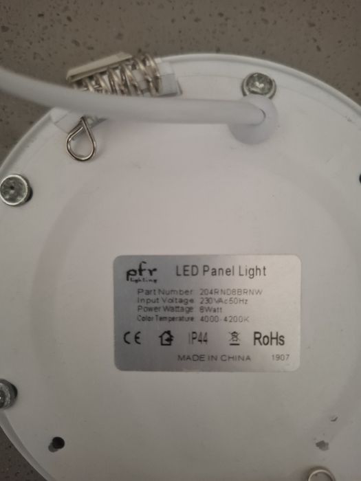 Downlight led 4000 k 10 unidades