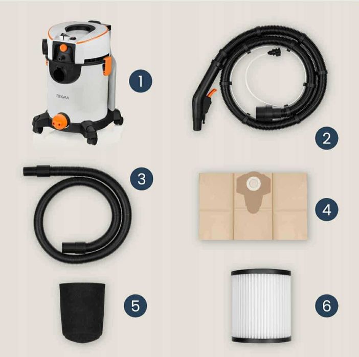 ODKURZACZ Piorący Do Tapicerki I Dywanów Samochodowy Seria WASH