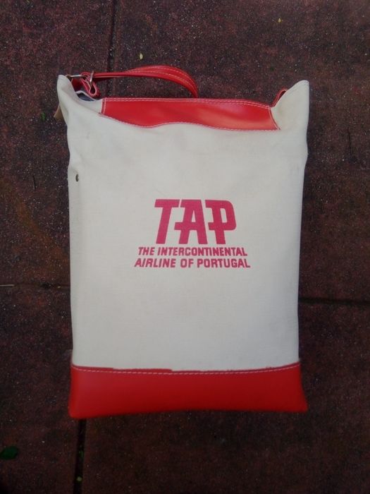 Saco de viagem TAP antigo