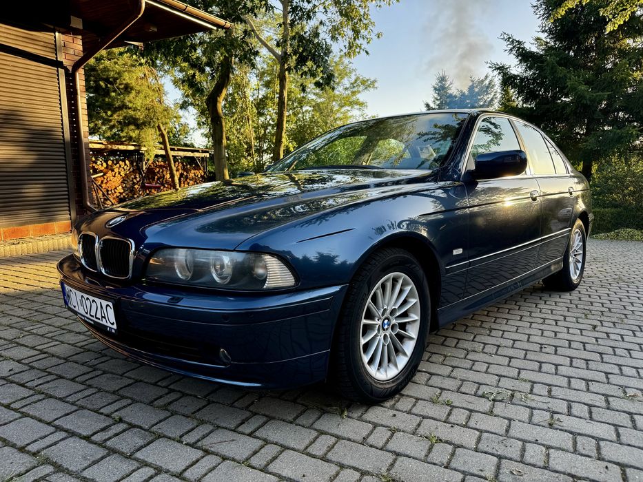 BMW e39 530i Sedan – Toledoblau Metallic – 2001 – 218 000 km