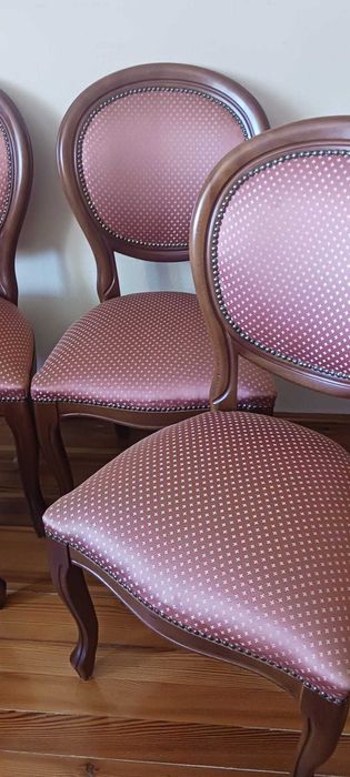 Meble antyczne, krzesła w stylu ludwikowskim. Transport do 100 km