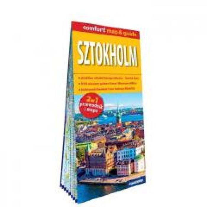 Comfort! map&guide Sztokholm praca zbiorowa Rok wydania: 2024, oprawa: