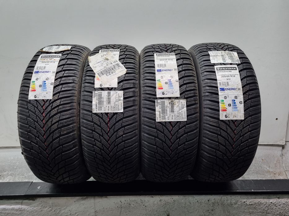 4x 205/55R16 91H Firestone Winterhawk 4 NOWE 2021 opony zimowe
