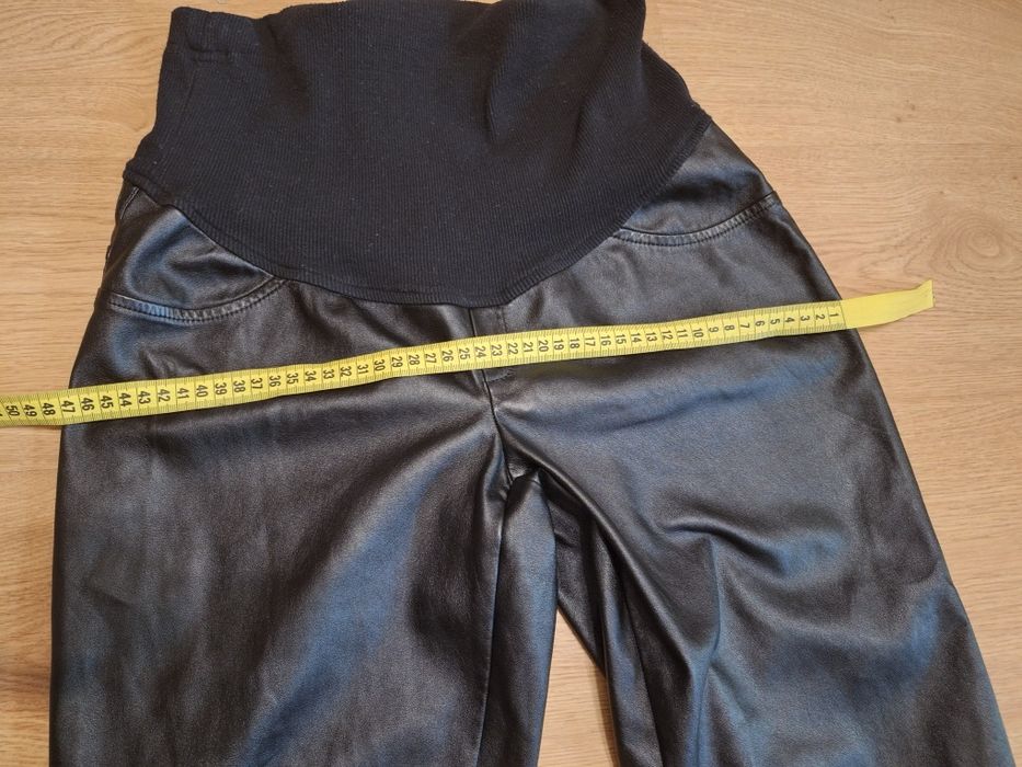 Шкіряні брюки штани для вагітних Lullababe розмір Л