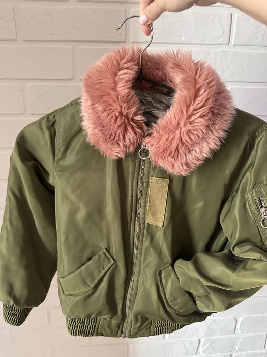 Бомбер zara для дівчинки