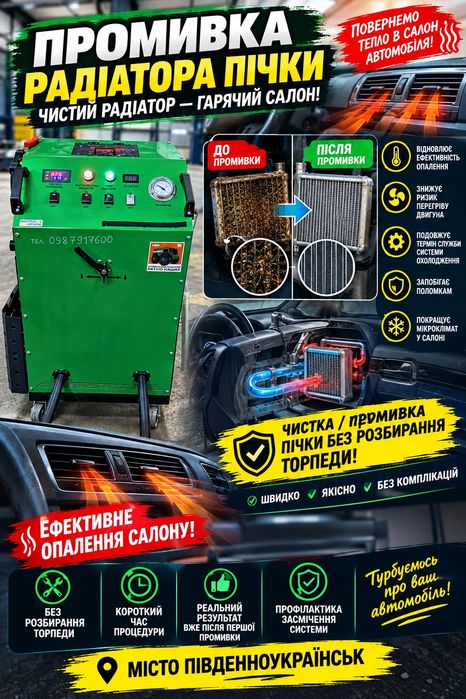 Негріє пічка в автомобілі, допоможем!