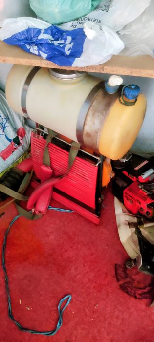 Máquina de sulfatar a gasolina
