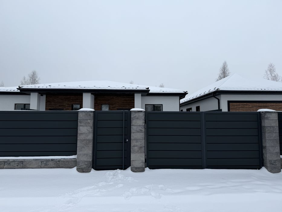 Сучасний одноповерховий дуплекс 80м2 , газ! Михайлівка-Рубежівка