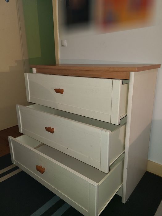 Cómoda de quarto 3 Gavetas