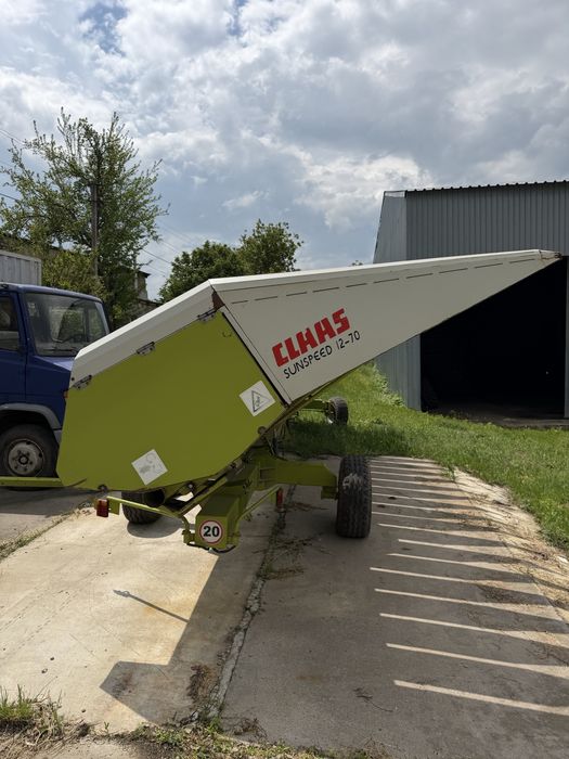 Claas sun speed 12-70 соняшникова жатка