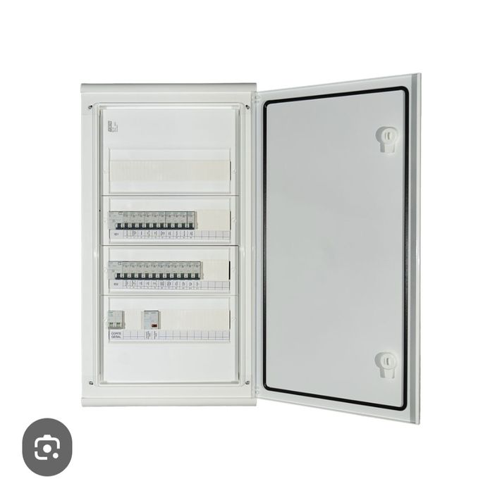 Quadro eléctrico novo ainda com plástico