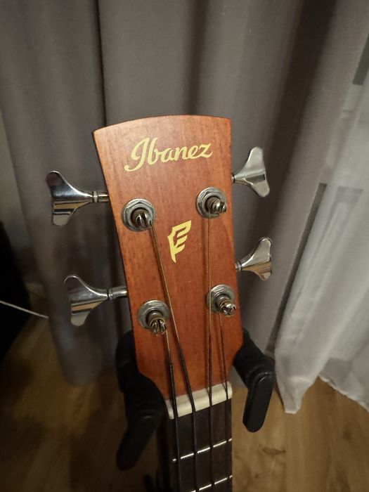 Ibanez PCBE12MH-OPN – gitara basowa akustyczna z elektroniką