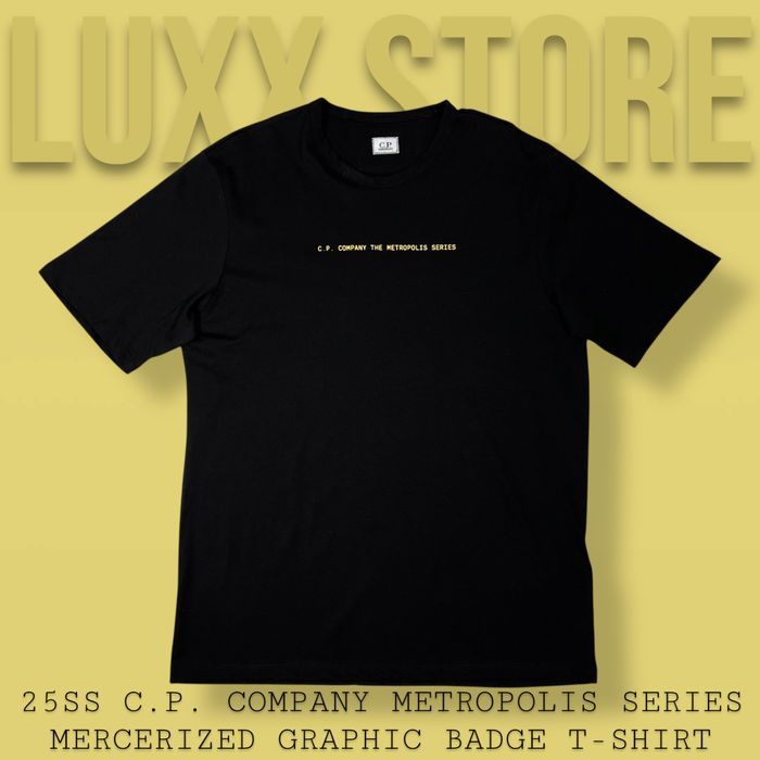 Футболка C.P. Company Metropolis Graphic Badge (C P, CP, сипикомпани)