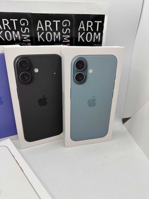 NAJTANIEJ od ARTKOM NOWY iPhone 16 128GB Kolory 2750zł OKazja