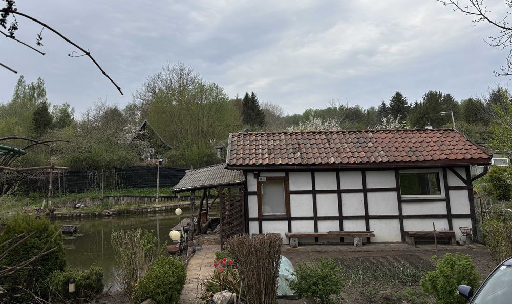 Duża działka rod 1100 m² z oczkiem – WÓJTOWA ROLA k. OLSZTYNA