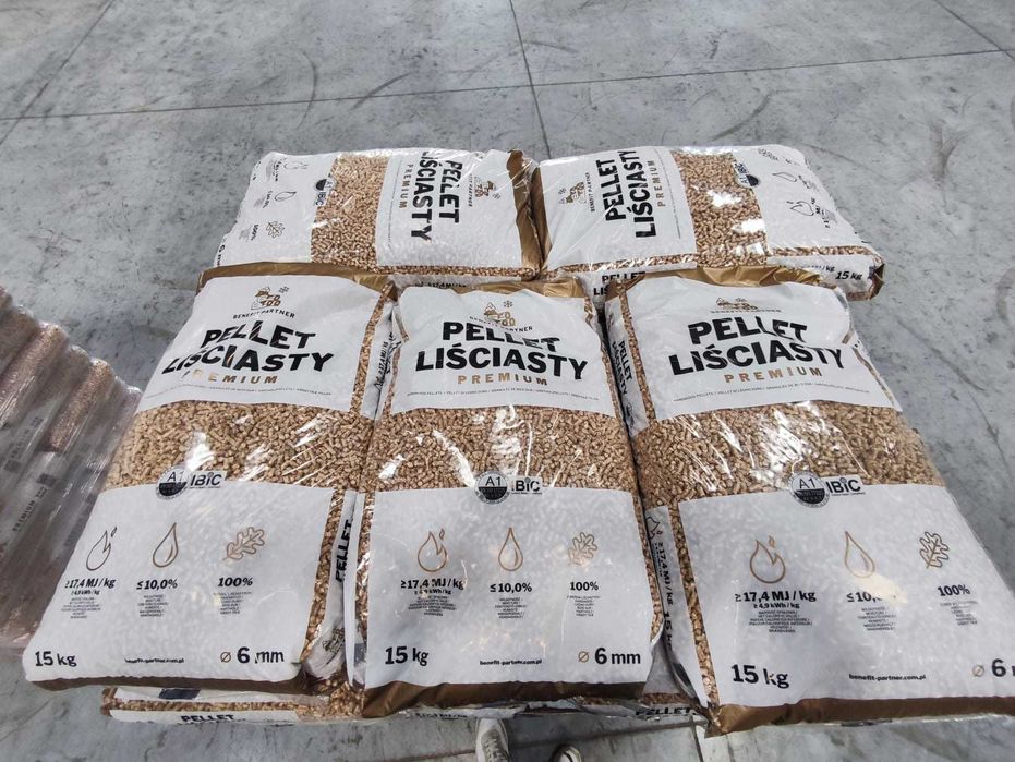 Pellet BENEFIT liściasty A1. Transport gratis