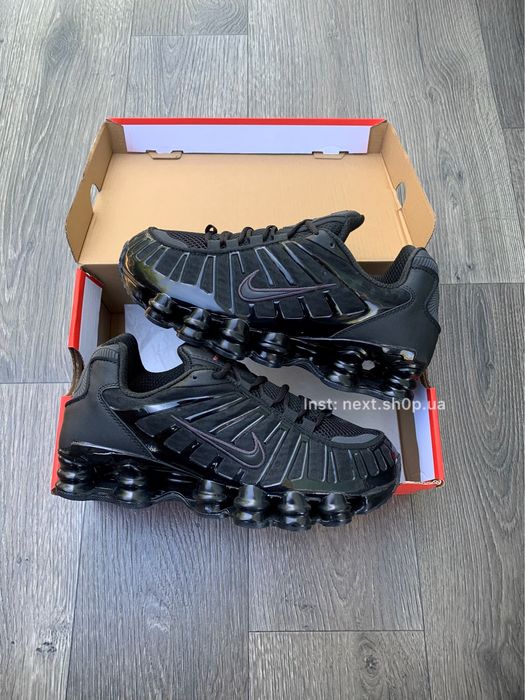 Кросівки Nike Shox TL Triple Black | Кросівки Найк Шокс | Nike Shox