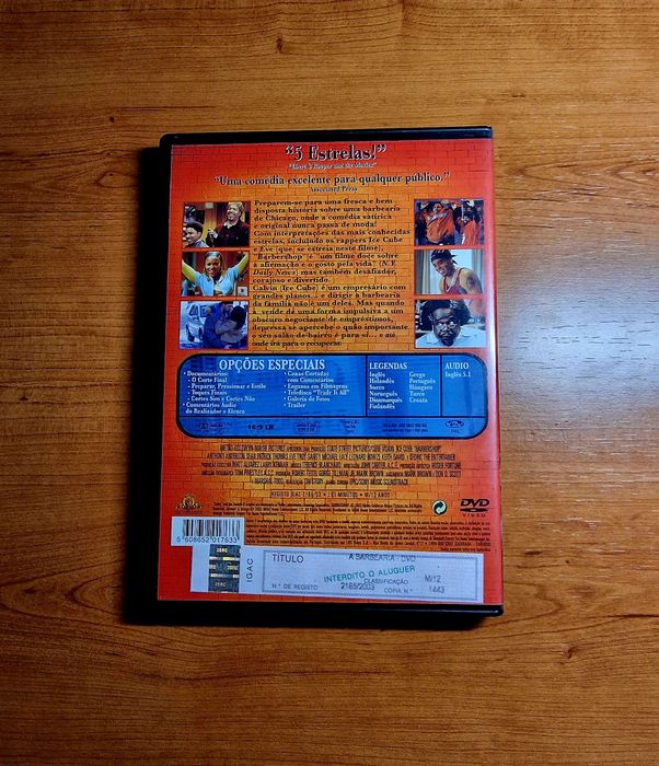 A BARBEARIA (Ice Cube/Anthony Anderson/Sean Thomas/Eve) ED. ESPECIAL