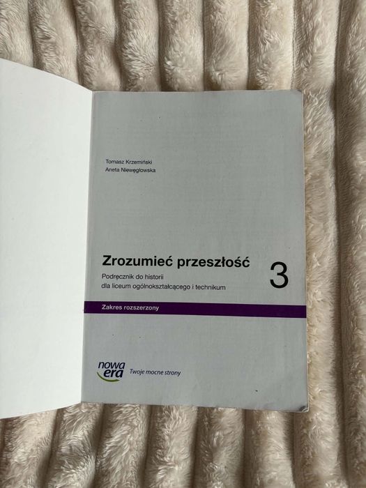 Zrozumieć przeszłość 3 zakres rozszerzony Nowa era