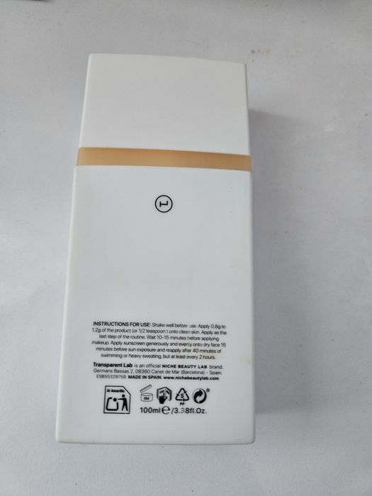 Transparent Lab/SPF50/mineralny/Medium/aż 100 ml/Nowość!!!