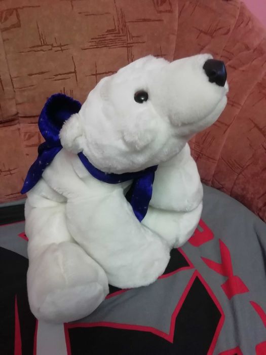 Плюшевий Білий Ведмедик