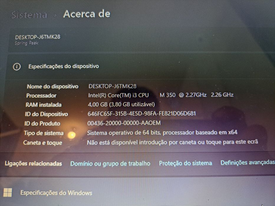 Olibook s1500 Core i3