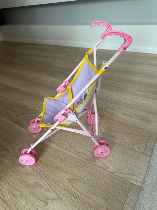 Wózek spacerowy oraz nosidełko dla lalki baby born