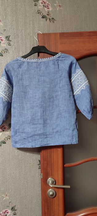 Чудова вишиванка для дівчинки 140 см