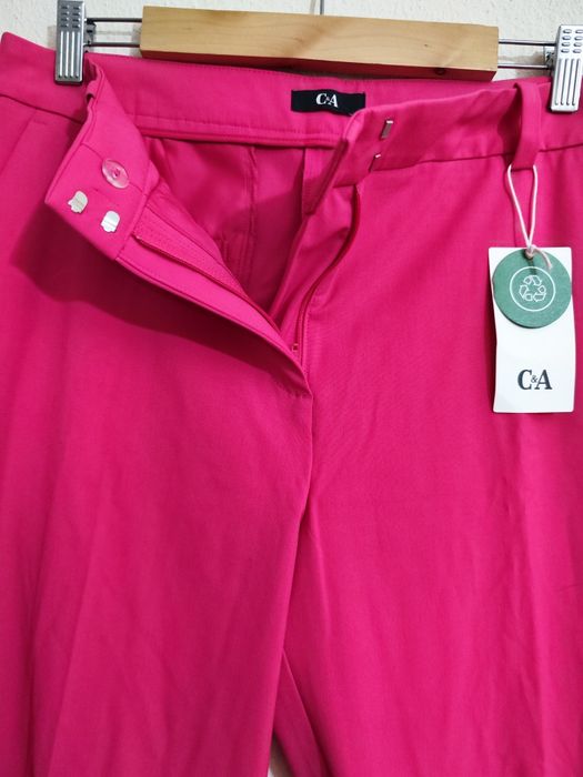 Calças clássicas de Senhora Fushia n 42 da C& A