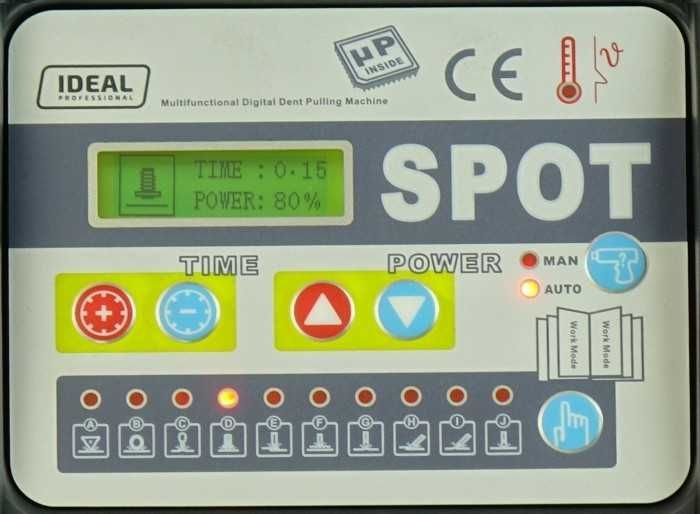 Spotter Spoter ZGRZEWARKA DO BLACH do naprawy WGNIECEŃ Puller Ideal