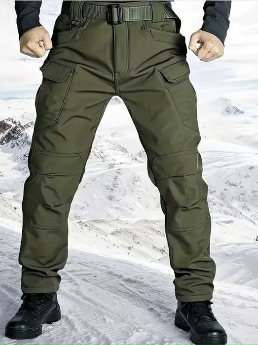 Чоловіча тактична куртка Костюм софтшел тепла водостійка міцна Костюм