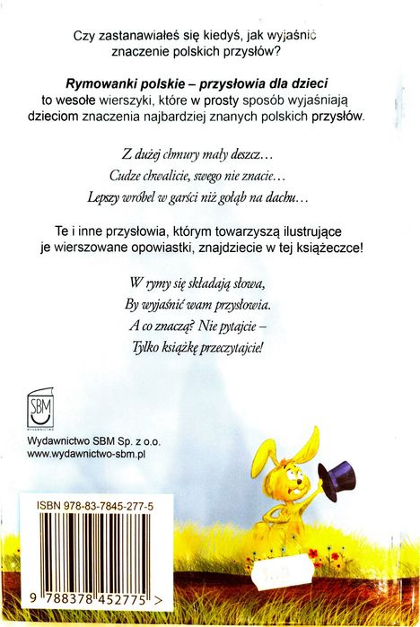Rymowanki polskie. Przysłowia dla dzieci