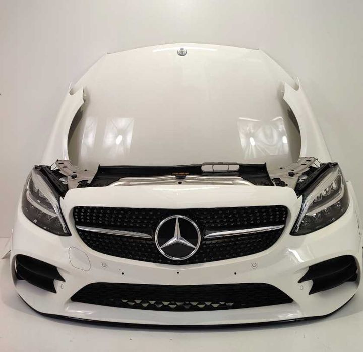 Бампер w205 шрот MERCEDES рестайлінг 205 Мерседес мерс разборка розбор