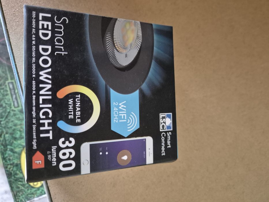 Oczko podtynkowe LSC Smart Connect 4,8 W 360 lumenów