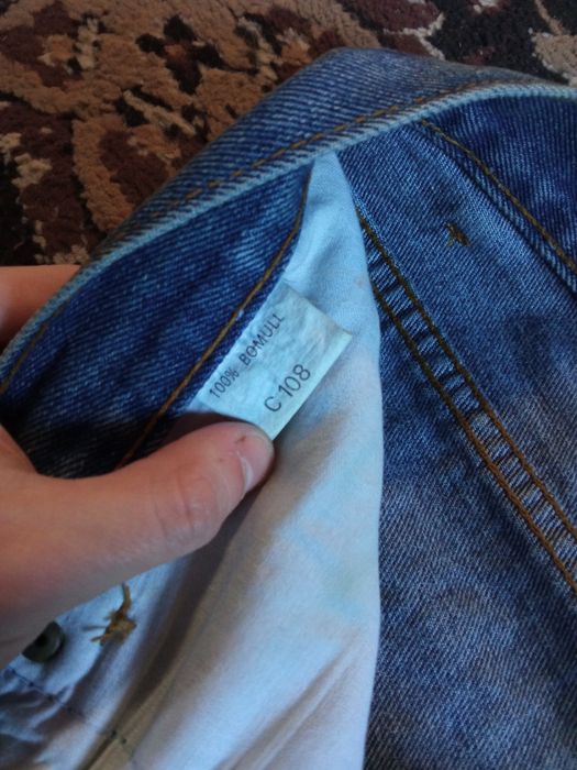 Jenasy męskie, duży rozmiar.